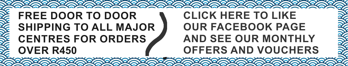 Free Shipping over R450 Free Shipping over R450